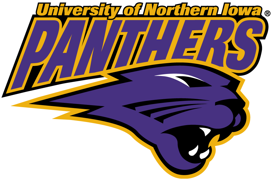 Northern Iowa Panthers 2002-Pres Secondary Logo v3 diy DTF decal sticker